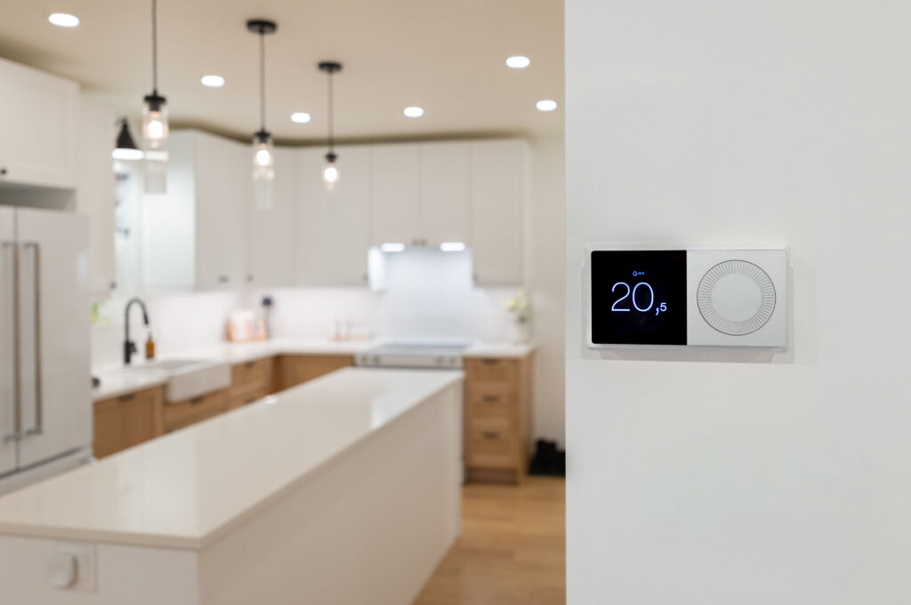 thermostat intelligent dans une maison thermostat intelligent dans une maison